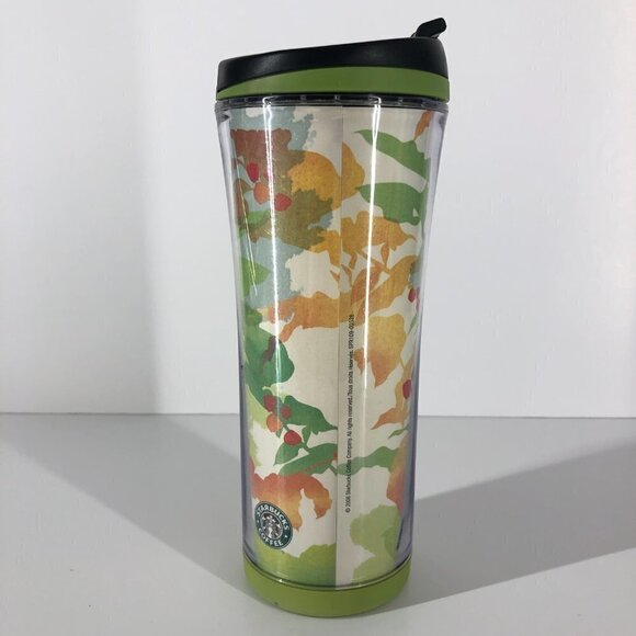Starbucks Watercolor Fall Leaves Travel Mug Tumbler 16 oz / 473 mL‎ - Picture 2 of 14